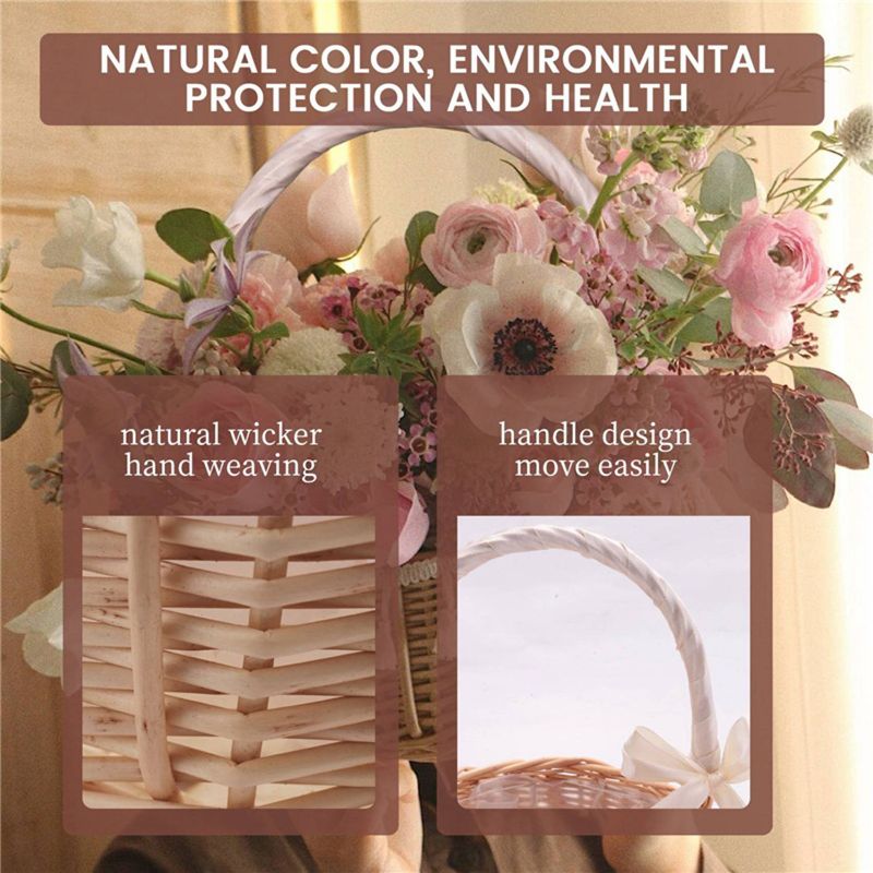 A56K Wicker geweven bloemenman - Gardening Tools Girls recensie en prijs