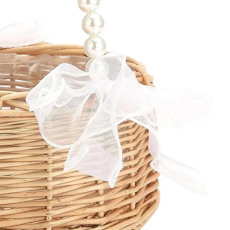 Parelhandvat Rotan Bloemenmand - Gardening Tools Girls recensie en prijs